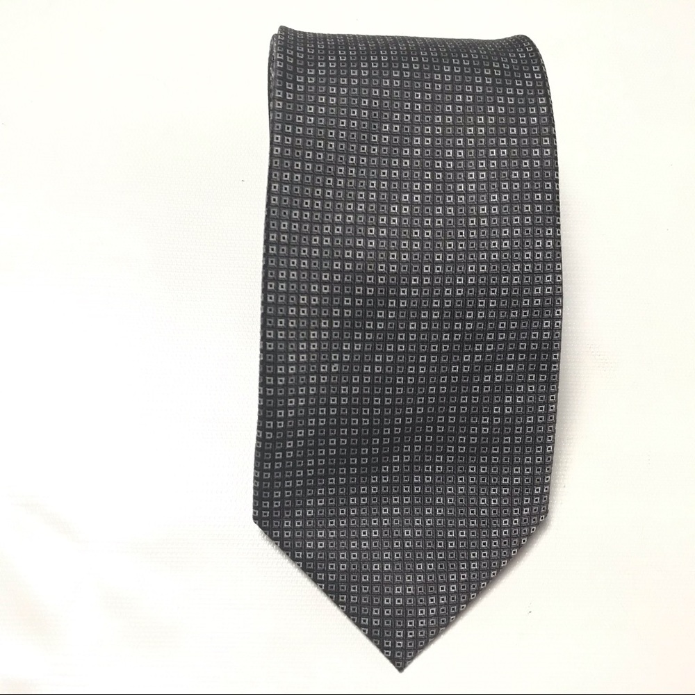 Raphael Men’s Neck Tie One Size Gray Long